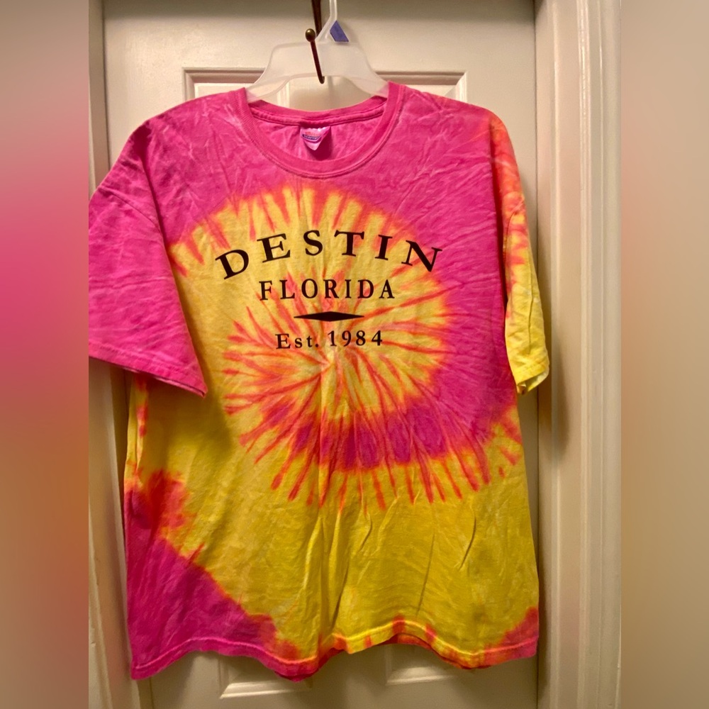 Tie Dye Destin Tee